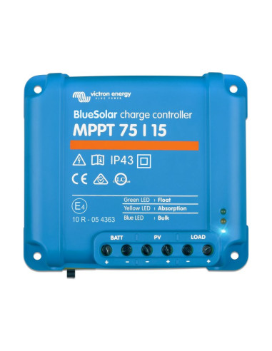 Regulador MPPT Victron 75/15 | BlueSolar 15A