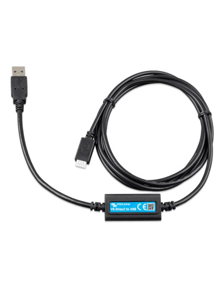 Cable de extensión USB 0,3m con conector en ángulo | Victron Energy