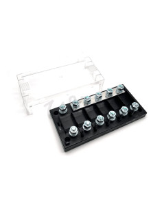 Portafusibles de 6 vías para MEGA-fuse con busbar (250A) | Victron Energy