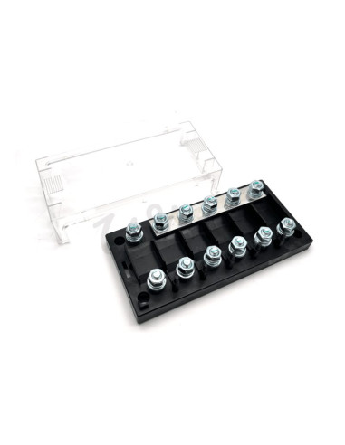 Portafusibles de 6 vías para MEGA-fuse con busbar (250A) | Victron Energy