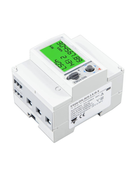 Medidor de energía EM24 - trifásico - máx 65A/fase Ethernet | Victron Energy