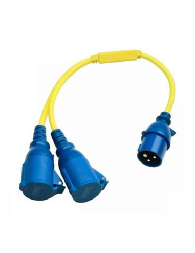 Clavija 16A/250Vac (2p/3w) para toma de puerto 16A | Victron Energy