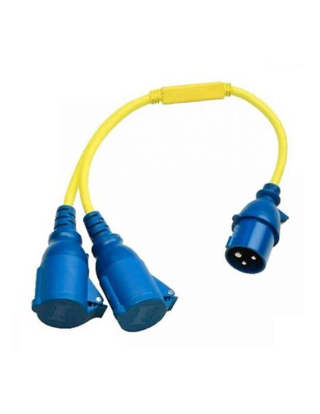 Clavija 16A/250Vac (2p/3w) para toma de puerto 16A | Victron Energy