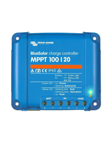 Regulador MPPT Victron BlueSolar 100/20