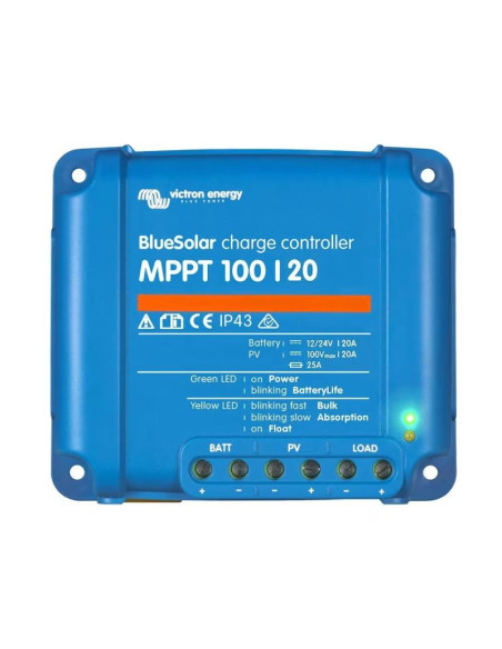 Regulador MPPT Victron BlueSolar 100/20