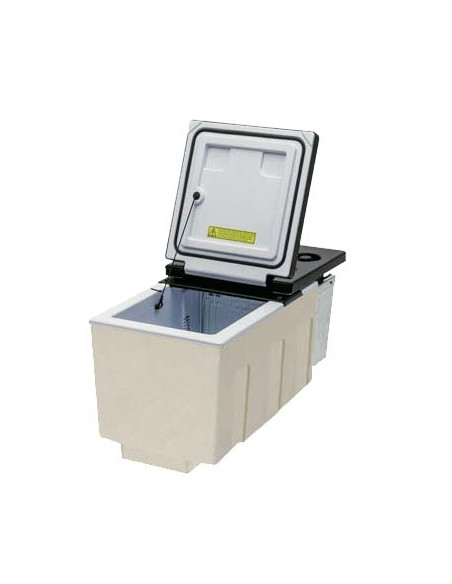 Nevera bajo litera de 26 litros para camión, 12V/24V, marca Indel B modelo TB27AM con kit de fijación incluido
