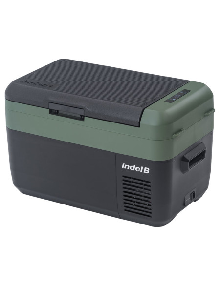 Nevera portátil de 42 litros con alimentación 12V/24V, marca Indel B modelo ITB42 de alta capacidad
