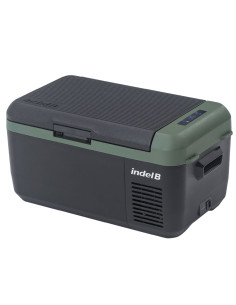 Nevera portátil de 32 litros con alimentación 12V/24V, marca Indel B modelo ITB32 robusta