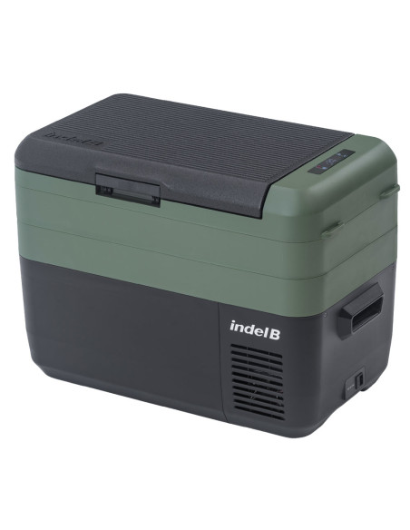 Nevera portátil de 52 litros con alimentación 12V/24V, marca Indel B modelo ITB52 de máxima capacidad