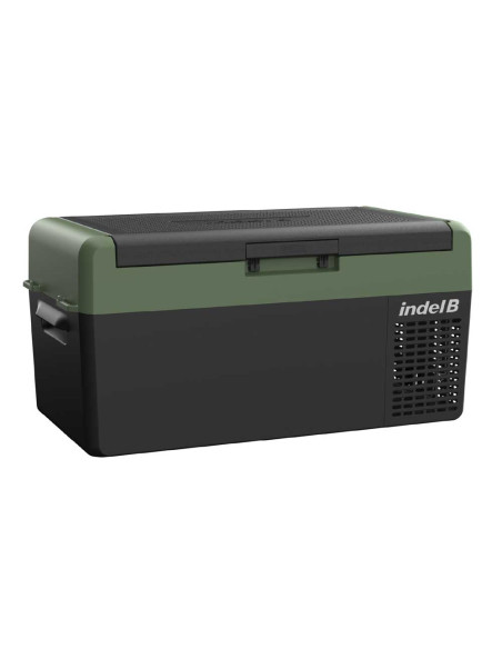 Nevera portátil de 20 litros con alimentación 12V/24V, marca Indel B modelo ITB20 compacta