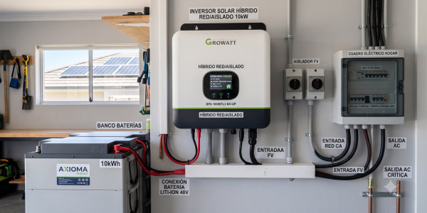 Inversor Solar Híbrido, de Red o Aislado: Cuál Elegir en 2026